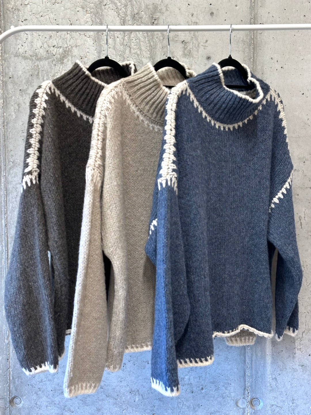 Strickpullover im "Norweger"-Stil (38/44) MADE IN 🇮🇹