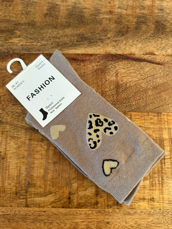 Socken "Leo-Herzen"