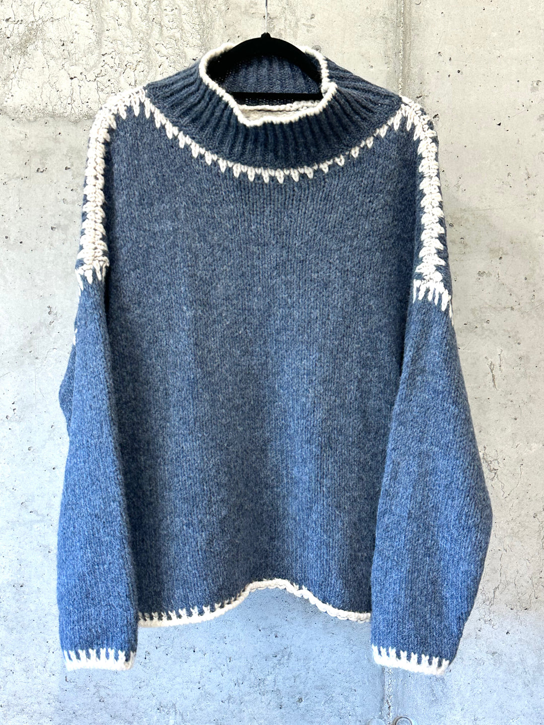Strickpullover im "Norweger"-Stil (38/44) MADE IN 🇮🇹