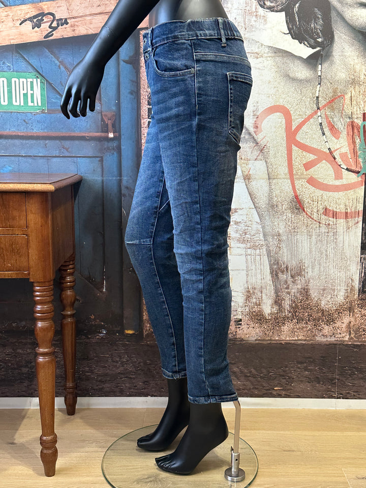Stretch-Jeans mit elastischem Bund blue stone used
