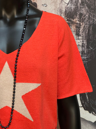 Feinmaschiges T-Shirt 