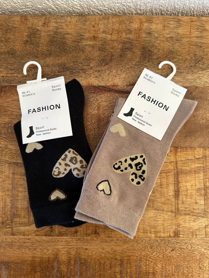 Socken "Leo-Herzen"
