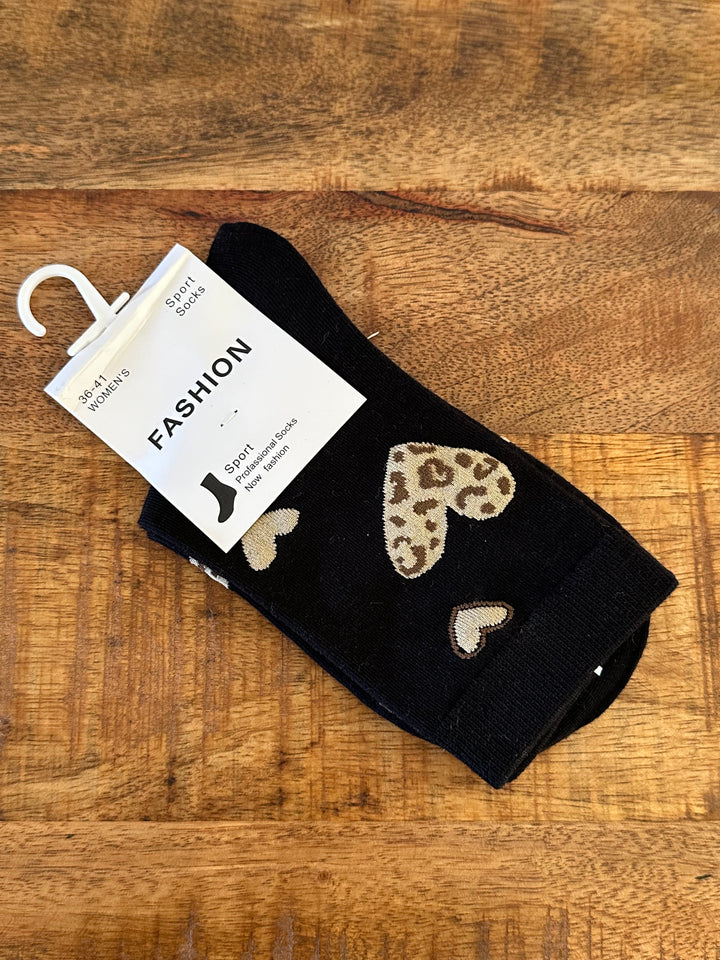 Socken "Leo-Herzen"