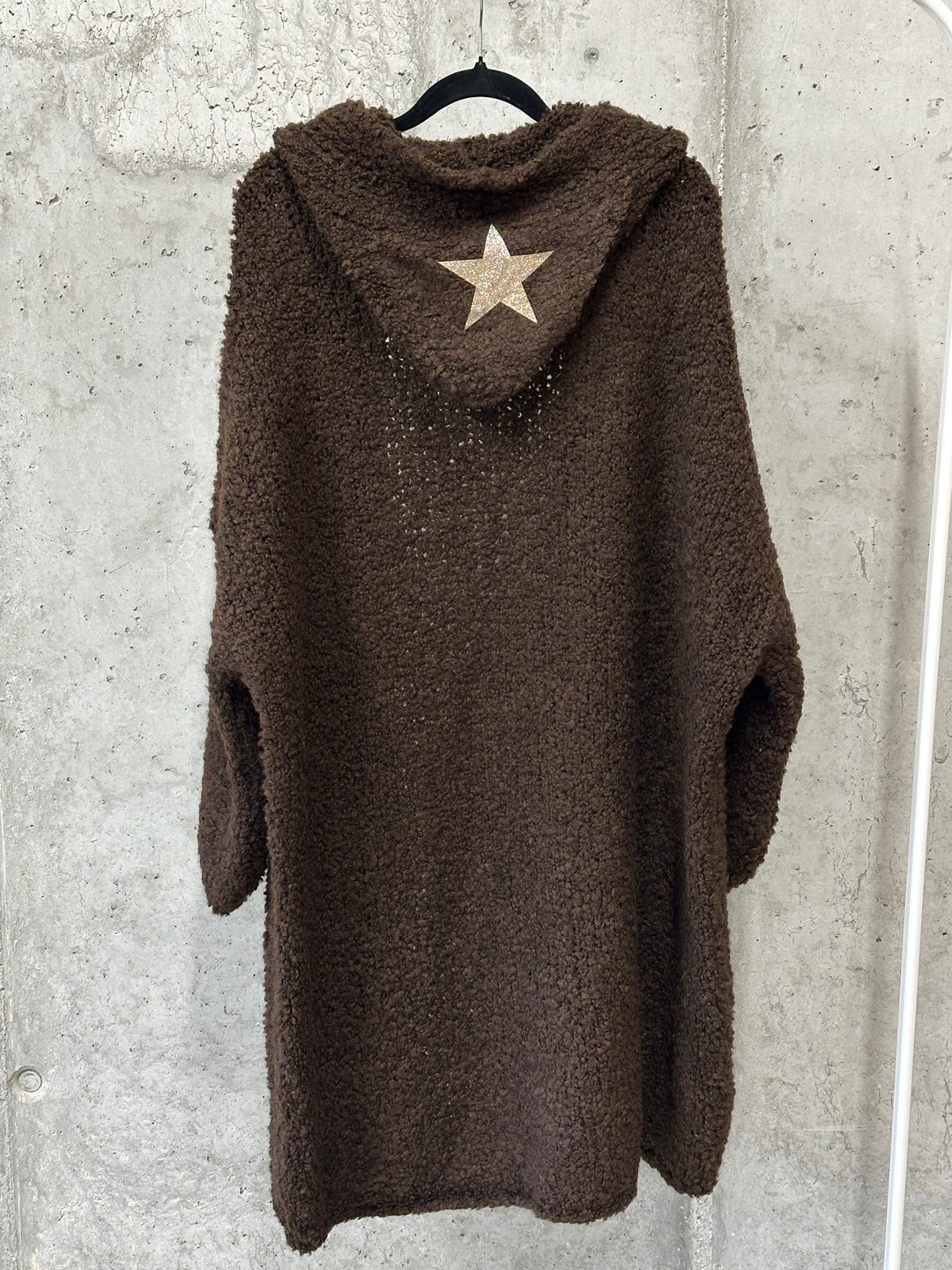 Kapuzenjacke aus Bouclé (40/46) MADE IN 🇮🇹