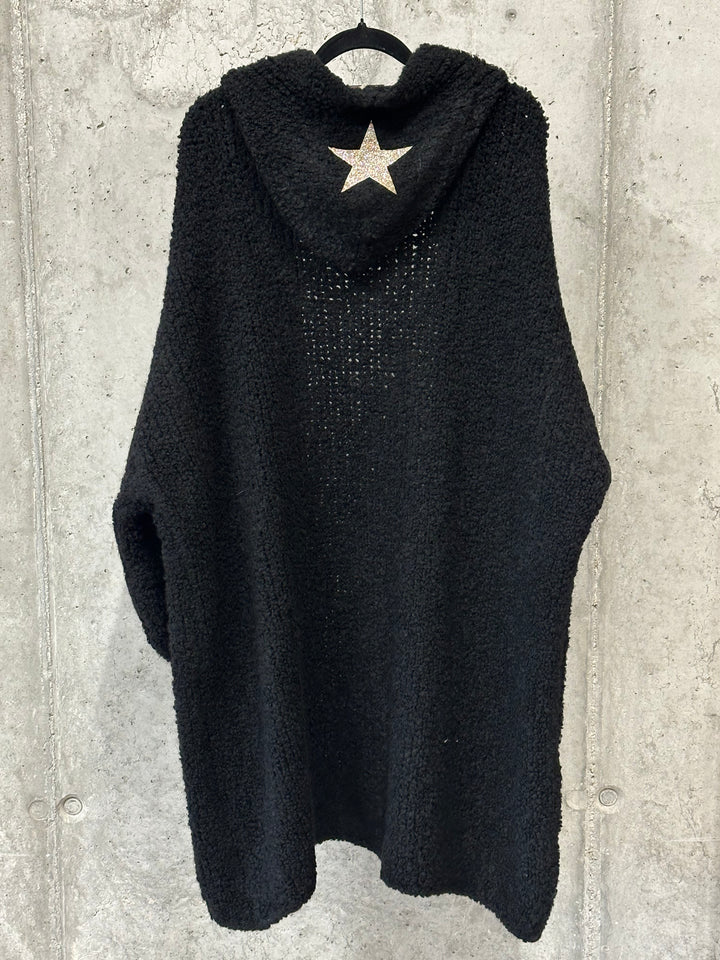 Kapuzenjacke aus Bouclé (40/46) MADE IN 🇮🇹